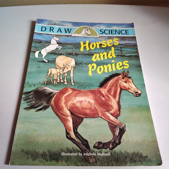 How To Draw Lot Of 5 Assorted Books -Cartooning, Airplanes, Horses & Animals - Picture 6 of 11